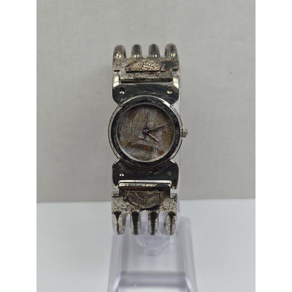 Womens Robokid Steampunk Grunge Tooled Futuristic Watch Unique Rare New Battery